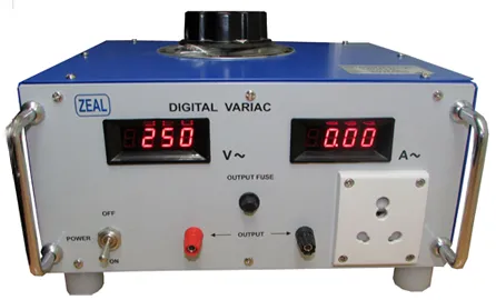 Single Phase Digital Variac