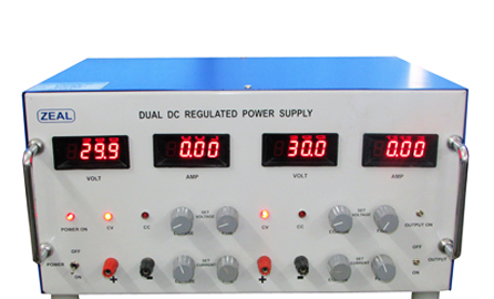 Dual DC Regulated Power Supply